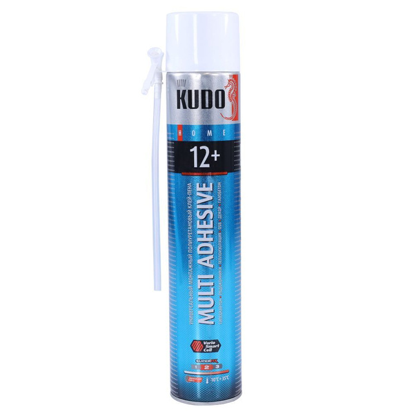 Клей - Пена KUDO HOME 12+ полиурет. бытовая. всесезонная
