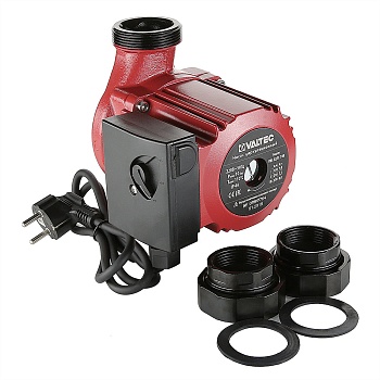 Насос циркуляционный Valtec RS 25/8/180 с гайками 