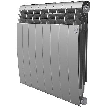 Радиатор Royal Thermo BiLiner 500 Silver Satin - 8 секций