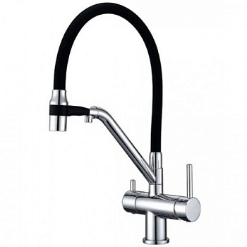 Смеситель для кухни Koer KB-72009-01 с выходом для пит. воды
