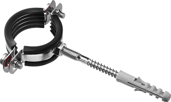 Хомут металлический TAEN 1/2" (20-25 мм) (кронштейн стальной анкер.с рез.уплот.)