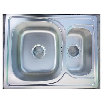 Мойка врезная LEDEME L66350B 50х63 см DECOR