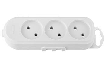Розетка колодка Р16-9161 Bylectrica 3-гн