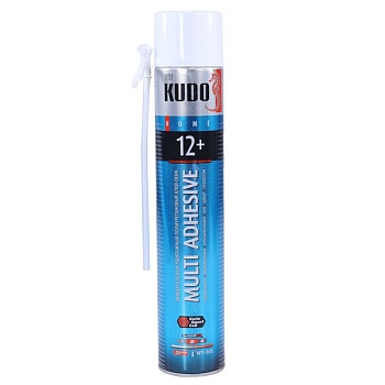 Клей - Пена KUDO HOME 12+ полиурет. бытовая. всесезонная