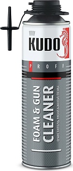 Очиститель монтажной пены KUDO FOAM GUN CLEANER в серии PROFF