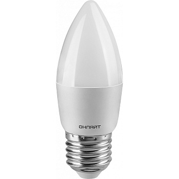 Лампа ОНЛАЙТ 71 635 OLL-С37-8-230-4K-E27-FR