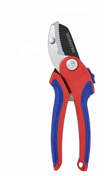 Секатор 2х комп. рукоятка WorkPro 180мм