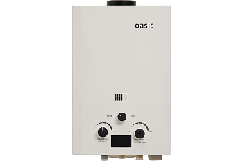 Газовый проточный водонагреватель "Oasis Eco" 20 кВт белая