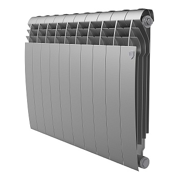 Радиатор Royal Thermo BiLiner 500 Silver Satin - 10 секций