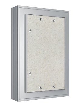 Нажимной люк под плитку на износоустойчивой петле 200 х 300 ceramo comfort