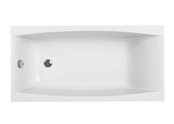 Ванна акриловая Cersanit Virgo 150x75 б/нож б/п б/сиф прямоугольная (WP-VIRGO*150-W)