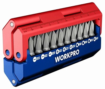 Бита (Набор бит 13 шт.) WorkPro/PRO, 25 мм